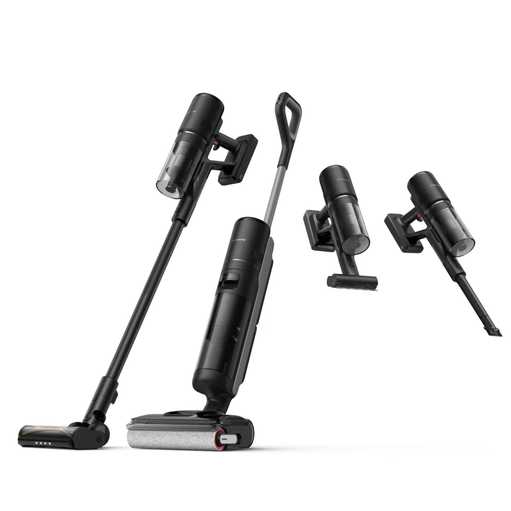 Моющий пылесос вертикальный Dreame H12 DUAL FlexReach Black RU